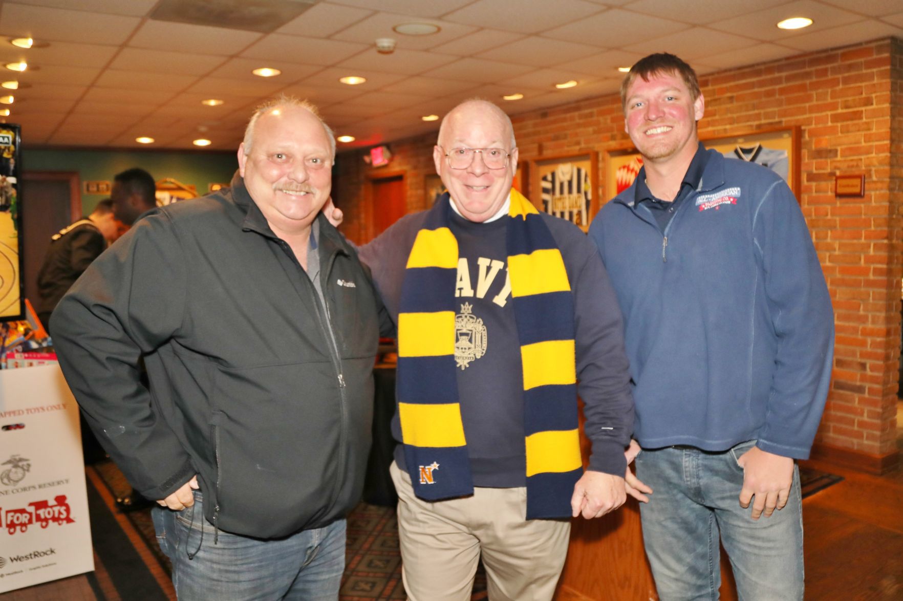 Mike Pauley, Jim Naumann, John Phillips